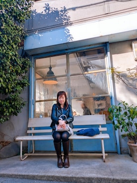 (相互)さやかさん(レディース・150cm)の冬コーディネート