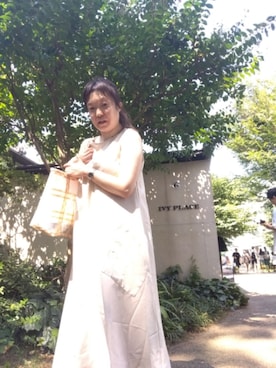 「アイテム（ワンピース/ドレス）」を使った、（相互）さやかさん（レディース・150cm・40代）の夏コーディネート