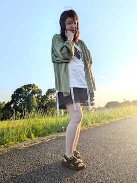 (相互)さやかさん(レディース・150cm)の春コーディネート