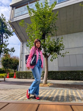 （相互）さやかさん（レディース・150cm・40代）の秋コーディネート