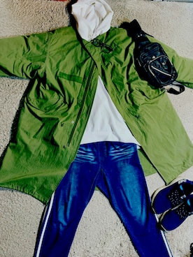 「BEAMS（ビームス）のアイテム（モッズコート）」を使った、clothescoordinatorさん（メンズ・178cm）の冬コーディネート