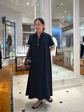 「NOLLEY’S（ノーリーズ）のアイテム（ワンピース/ドレス）」を使った、nol  MATSUDAさん（レディース・157cm）の夏コーディネート