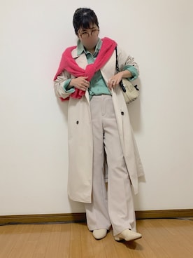 「Desigual（デシグアル）のアイテム（バッグ）」を使った、rinkle0726さん（レディース・160cm）の冬コーディネート