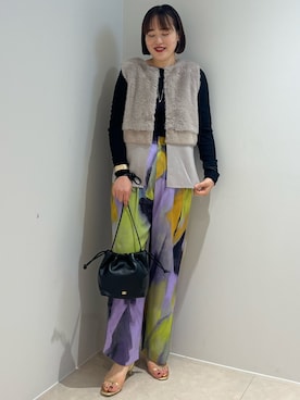 「grace grace （グラスグラス）のアイテム」を使った、SAYAKAさん（レディース・163cm）の秋コーディネート