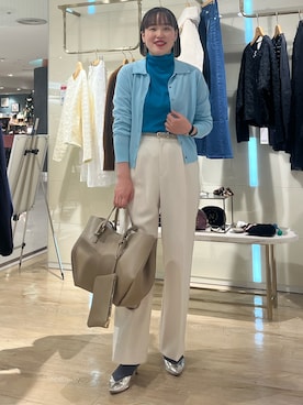 「LEFIJE（レフィエ）のアイテム」を使った、SAYAKAさん（レディース・163cm）の秋コーディネート