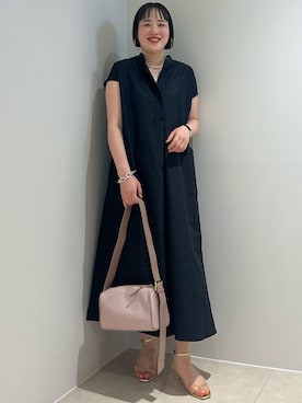 「NOLLEY’S（ノーリーズ）のアイテム」を使った、SAYAKAさん（レディース・163cm）の夏コーディネート