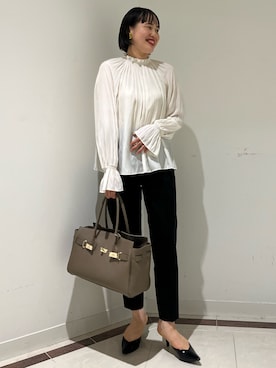 「ノーリーズ」｜SAYAKAさん（レディース・163cm）の秋コーディネート