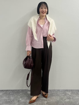 「grace grace （グラスグラス）のアイテム」を使った、SAYAKAさん（レディース・163cm）の夏コーディネート
