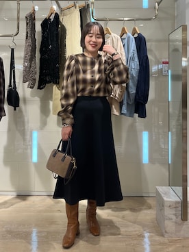 SAYAKAさん（レディース・163cm）の秋コーディネート