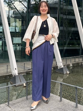 「grace grace （グラスグラス）のアイテム」を使った、SAYAKAさん（レディース・163cm）の春コーディネート