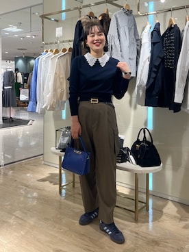 「ノーリーズ」｜SAYAKAさん（レディース・163cm）の秋コーディネート