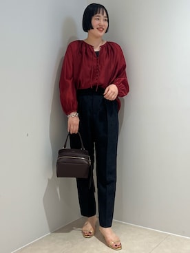 「grace grace （グラスグラス）のアイテム」を使った、SAYAKAさん（レディース・163cm）の夏コーディネート
