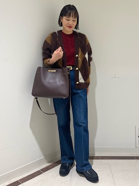 「ノーリーズ」｜SAYAKAさん（レディース・163cm）の秋コーディネート