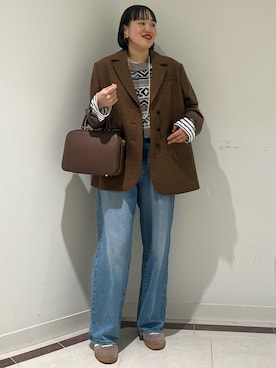 「ノーリーズ」｜SAYAKAさん（レディース・163cm）の秋コーディネート