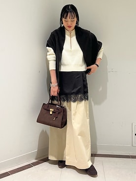 「ノーリーズ」｜SAYAKAさん（レディース・163cm）の秋コーディネート