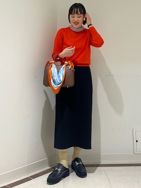 「ノーリーズ」｜SAYAKAさん（レディース・163cm）の秋コーディネート