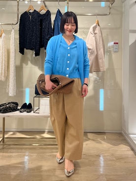 「grace grace （グラスグラス）のアイテム」を使った、SAYAKAさん（レディース・163cm）の冬コーディネート