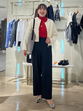 「ノーリーズ」｜SAYAKAさん（レディース・163cm）の秋コーディネート