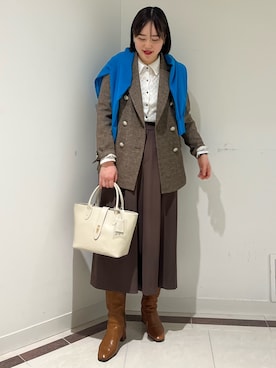 SAYAKAさん（レディース・163cm）の冬コーディネート