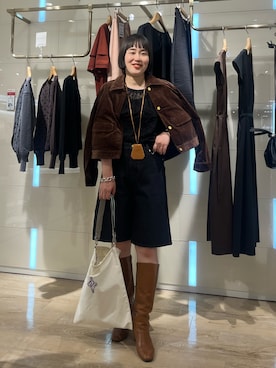 「NOLLEY’S（ノーリーズ）のアイテム」を使った、SAYAKAさん（レディース・163cm）の夏コーディネート