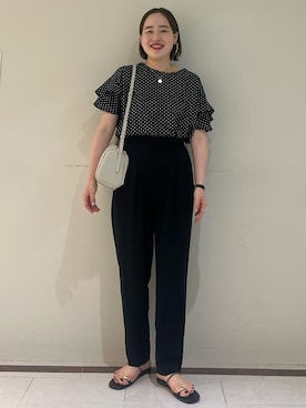 「NOLLEY'S」｜SAYAKAさん（レディース・163cm）の夏コーディネート