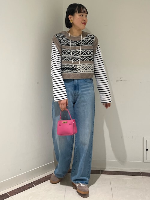 セール】ノルディック柄2WAYベスト（ベスト）｜NOLLEY'S（ノーリーズ