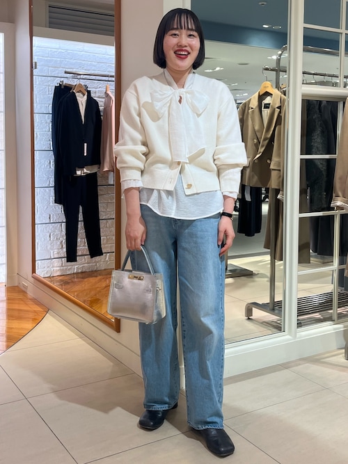 セール】【RM denim】ソフトルーズストレートデニム（デニムパンツ