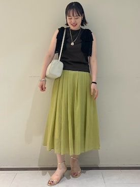 「NOLLEY'S」｜SAYAKAさん（レディース・163cm）の夏コーディネート
