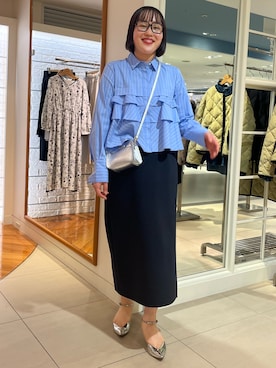 「ノーリーズ」｜SAYAKAさん（レディース・163cm）の秋コーディネート