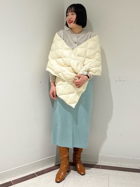 「NOLLEY'S」｜SAYAKAさん（レディース・163cm）の冬コーディネート