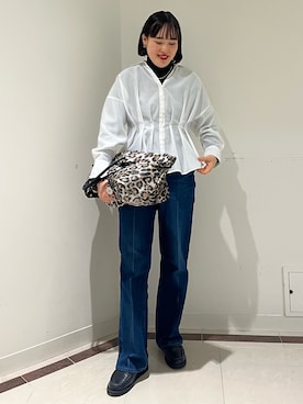 「ノーリーズ」｜SAYAKAさん（レディース・163cm）の秋コーディネート