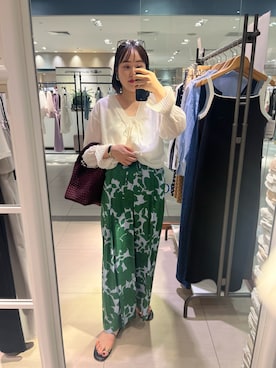 「NOLLEY'S」｜SAYAKAさん（レディース・163cm）の夏コーディネート