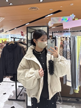 「アイテム（その他アウター）」を使った、たのさん（レディース・148cm）の冬コーディネート