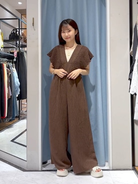 「アイテム（チョーカー）」を使った、たのさん（レディース・148cm）の夏コーディネート