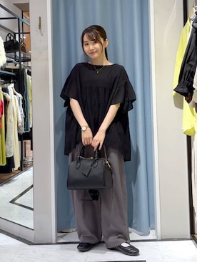 「アイテム（ネックレス、イエロー系）」を使った、たのさん（レディース・148cm）の夏コーディネート