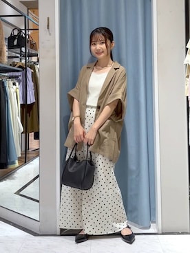 「アイテム（チョーカー）」を使った、たのさん（レディース・148cm）の夏コーディネート