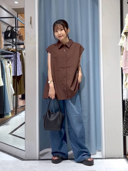 【新品未使用】ローリーズファーム　バックリボンシャツ LOWRYS FARM｜バックリボンシャツSS | Rakuten Fashion(楽天