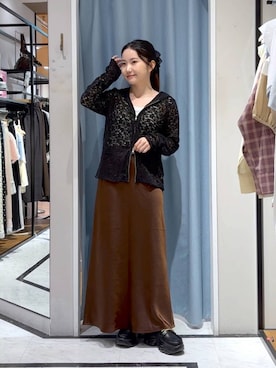 「ローリーズスタイル_LOWRYS FARM」｜たのさん（レディース・148cm）の秋コーディネート