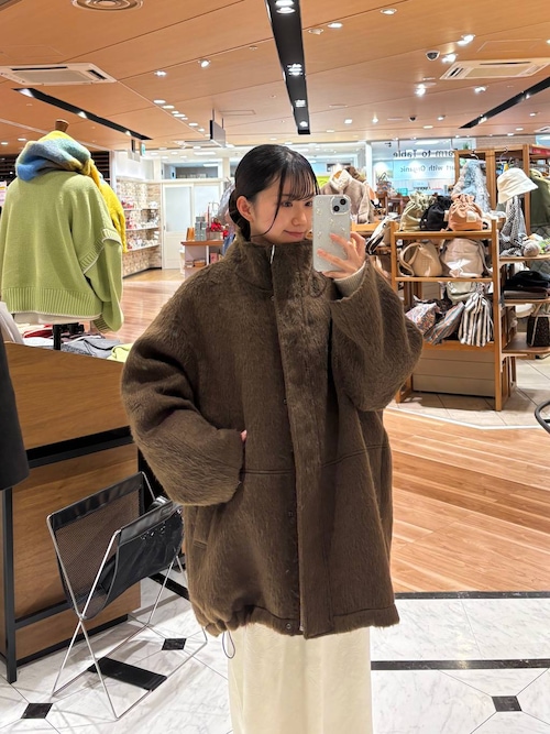 セール】シャギースタンドコート 570783（その他アウター）｜LOWRYS