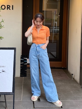 「PRIVATE  BEACH（プライベートビーチ）のアイテム」を使った、たのさん（レディース・148cm）の夏コーディネート