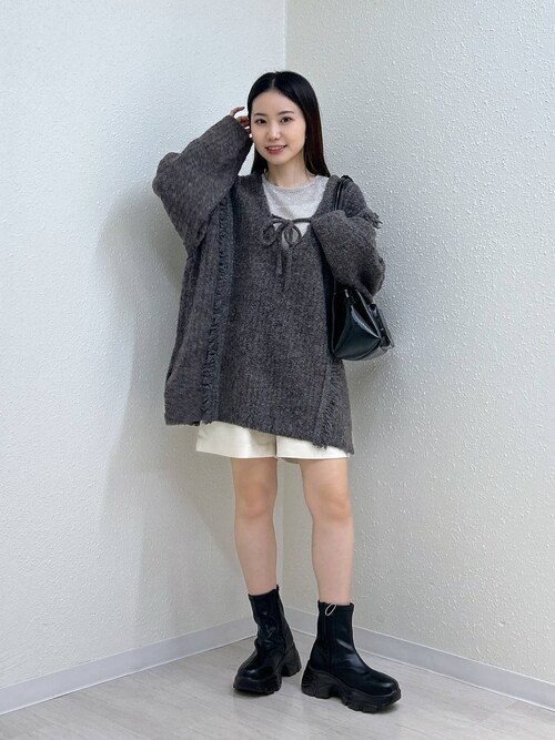 たの(LOWRYS FARM ルミネ荻窪)｜LOWRYS FARMのTシャツ/カットソーを使ったコーディネート - WEAR