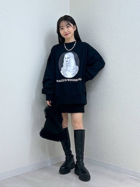 「バッグ」｜「アイテム（その他）」を使った、たのさん（レディース・148cm）の冬コーディネート