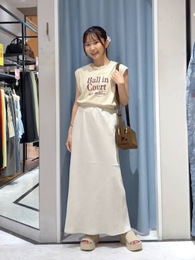 「アイテム（チョーカー）」を使った、たのさん（レディース・148cm）の秋コーディネート