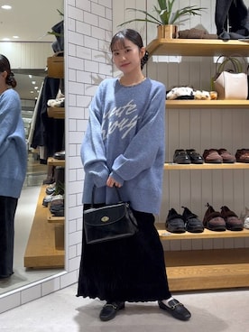 「アイテム（チョーカー）」を使った、たのさん（レディース・148cm）の冬コーディネート