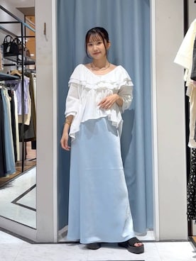 「アイテム（チョーカー）」を使った、たのさん（レディース・148cm）の秋コーディネート