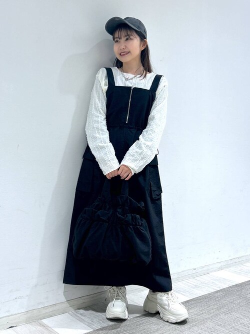 たの(LOWRYS FARM フレル・ウィズ自由が丘)｜LOWRYS FARMのワンピースを使ったコーディネート - WEAR
