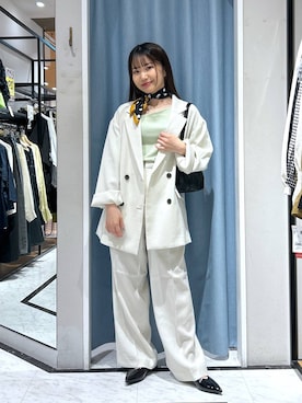 「バッグ」｜「アイテム（その他）」を使った、たのさん（レディース・148cm）の春コーディネート