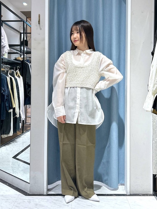 スパンコールビスチェ 284585（ニット/セーター）｜LOWRYS FARM