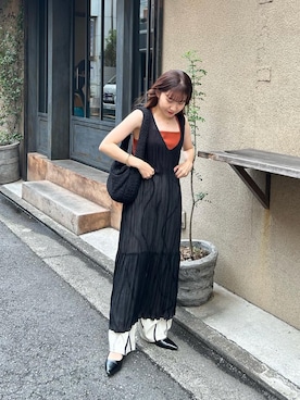 「ジーナシス」｜「アイテム（ハンドバッグ）」を使った、たのさん（レディース・148cm）の夏コーディネート