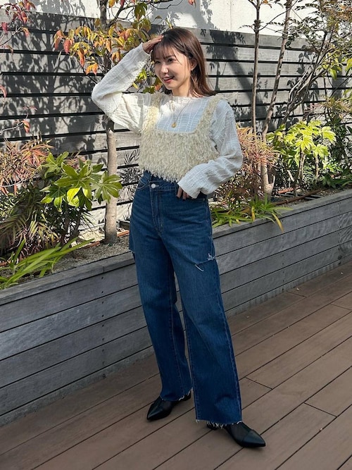 たの(LOWRYS FARM ルミネ荻窪)｜LOWRYS FARMのベストを使ったコーディネート - WEAR